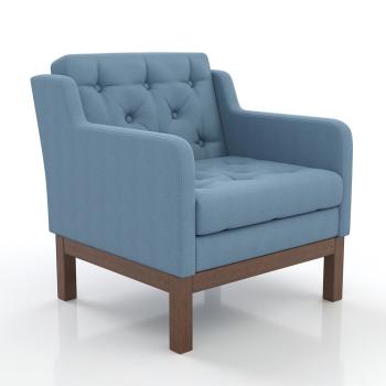 Орех/Голубая рогожка