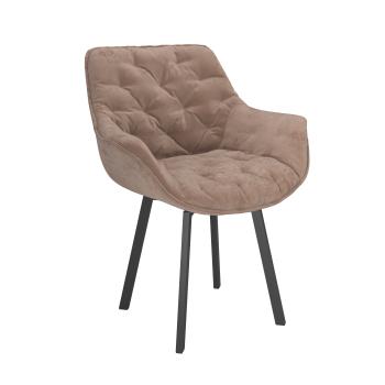 Металл черный/Велюр тенерифе хумус