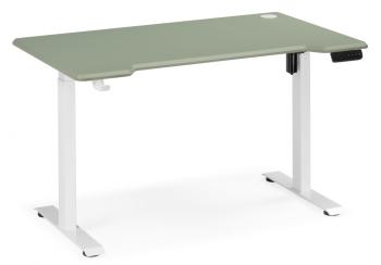 зеленый / белый