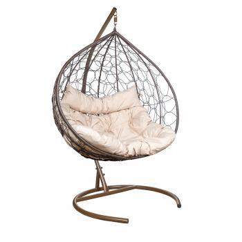 Каркас Коричневый/Подушка Бежевая