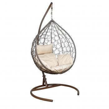 Каркас Коричневый/Подушка Бежевая