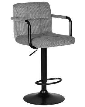 Серый вельвет