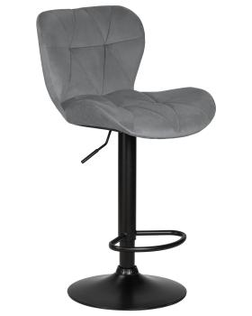 Сиденье серый велюр (MJ9-75), основания черный