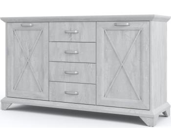 Бетон пайн белый