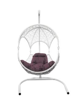 бордовая подушка