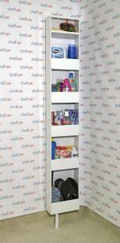 Поворотный стеклянный шкаф Shelf Lupo Glossy