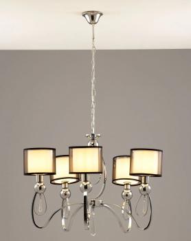 Люстра подвесная Moderli V2585-5P Dark 5*E14*60W