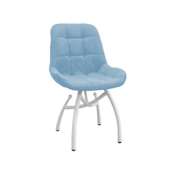 небесно-серый/белые ножки