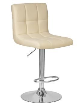 сиденье кремовый, основание хром