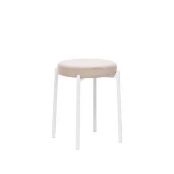 Белый/Велюр Ultra Sand