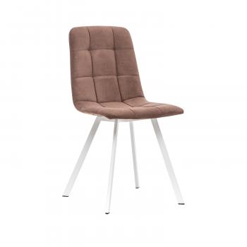 Металл Белый/Велюр ULTRA CHOCOLATE Шоколад