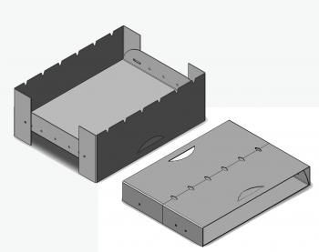 Мангал Статус горизонтальный типа