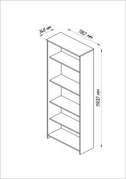 Стеллаж Гуд Лакк Сириус 78х190