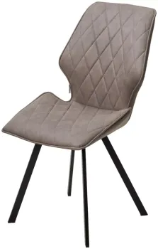 Style-04 Таупе, ткань под нубук / черный каркас