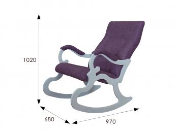 Кресло-качалка Мебелик Венеция ткань