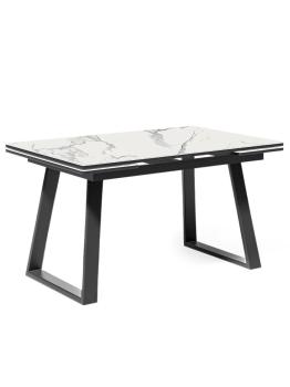 Черный/керамика мрамор белый