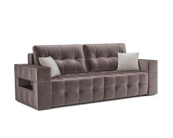 Бархат серо-шоколадный