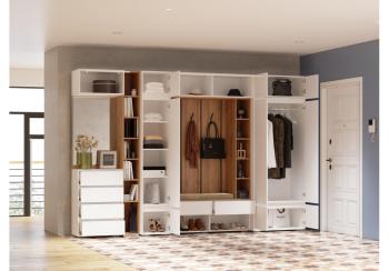 Модульная прихожая Woodville Роут комплектация 2