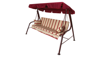 Каркас бордовый/Бордовый,бежевый рис.полоска