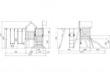 Детская площадка Савушка TooSun (Тусун) 4