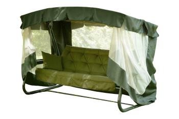 Каркас черный муар/Зеленый без рисунка