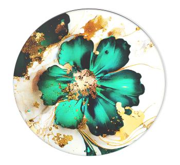 малахитово зеленый