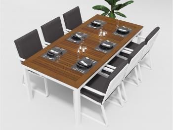 Обеденная группа Gardenini BELLA 220 см