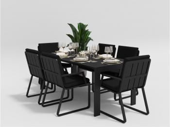 каркас темно-серый карбон / подушки черные