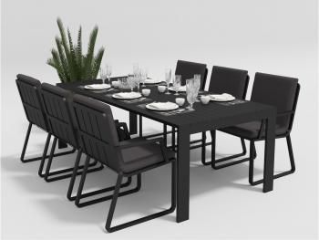 каркас темно-серый карбон / подушки антрацит