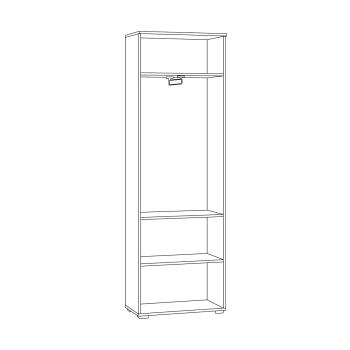 Шкаф для одежды Mobi Октава 13.338