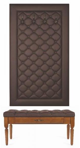 Вешалка в прихожую Мебелик Оливия Н2