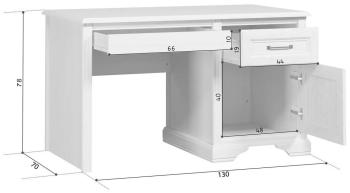 Стол письменный БРВ Мебель STYLIUS B169-BIU130