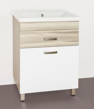 Бежевый/белый