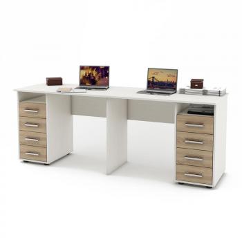 Белый/Дуб сонома