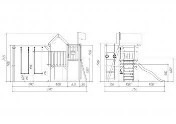 Детская площадка Савушка TooSun (Тусун) 3