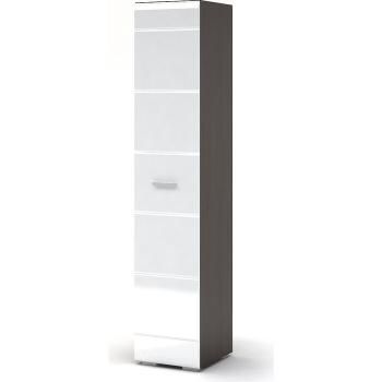 Венге/белый глянец