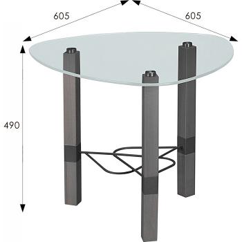 Стол журнальный Мебелик Лючия 2103