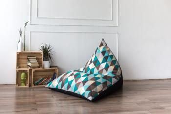 Кресло DreamBag Пирамида Жаккард