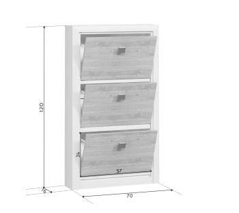 Тумба для обуви БРВ Мебель Koen BUT3D