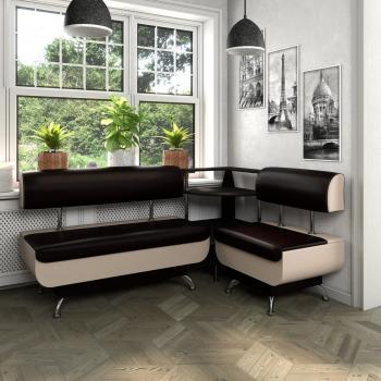 Кухонный угловой диван Betel Валенсия МД-1200+ПУ-500+МД-700