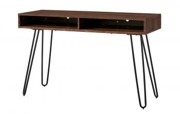 Орех/Матовый черный