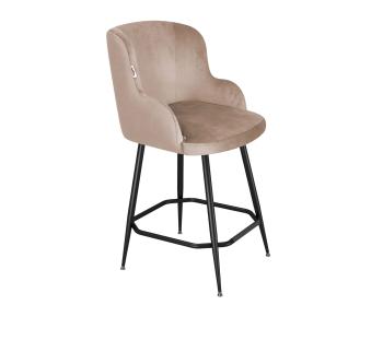 Латте/черный муар