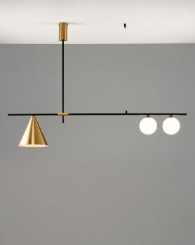 латунь/черный