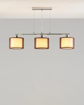 коричневый/хром