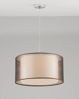 коричневый/хром