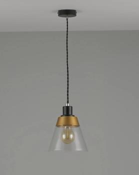 Подвесной светильник Модерли V2780-1P Брицци 1*E27*60W(Подвесной светильник Moderli V2780-1P Brizzi 1*E27*60W)