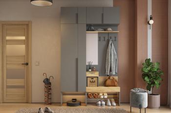 Графит/дуб крафт золотой