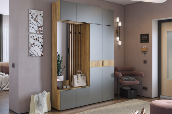 дуб крафт золотой/графит