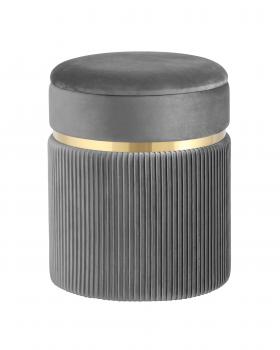 Велюр Серый