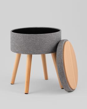 Пуф STOOL GROUP с ящиком Store Woody